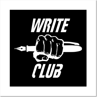 Write Club Posters and Art